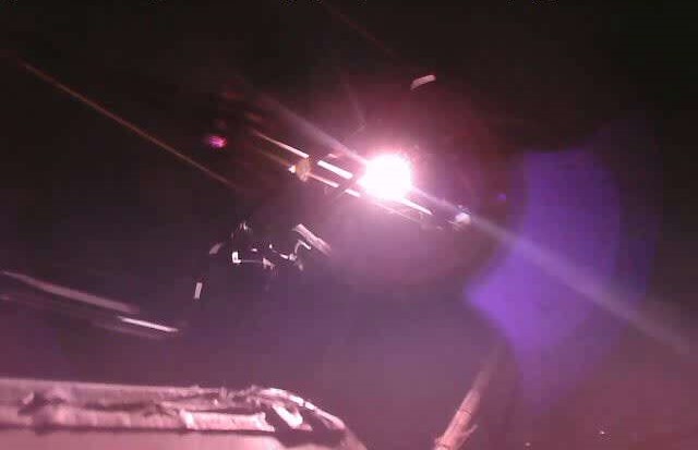 TUNNEL OLIVER-G live capture inside a metro tunnel with section, speed and chainage overlay